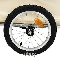 Bike Cargo Trailer Bicycle Tag Along Attachment Foldable Luggage Storage Carrier