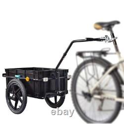 Bike Cargo Trailer Trolley Luggage Storage Cart Carrier 70L