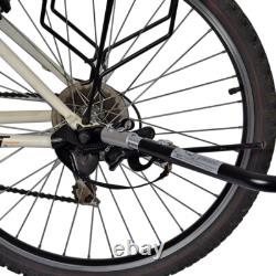 Bike Cargo Trailer Trolley Luggage Storage Cart Carrier With Hitch 70L