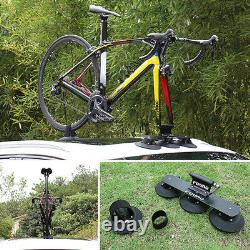 Bike Carrier Universal Car Roof Top Mounted Holder Two Cycle Bicycle Rack G7V2