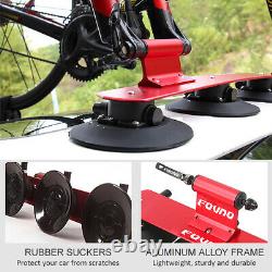 Bike Carrier Universal Car Roof Top Mounted Holder Two Cycle Bicycle Rack s Q7T9