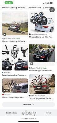 Bike Rack/ Carrier. Menabo Logic 3 Bike Carrier