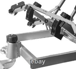 Bike Rack Cycle Carrier 2 bikes Towbar Mounted with Tilt GIRO 2 BLACK 7pin 75kg