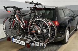 Bike Rack Cycle Carrier Towbar Mounted Tilting option for 2 bikes AMOS Tytan 2