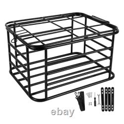 Bike Rear Basket Riding Accessories Dog Carrier for Shopping Outdoor Camping