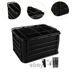 Bike Rear Basket Riding Accessories Dog Carrier for Shopping Outdoor Camping