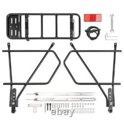 Bike Rear Pannier Rack Aluminium Bicycle Luggage Carrier Mountain Folding Bike