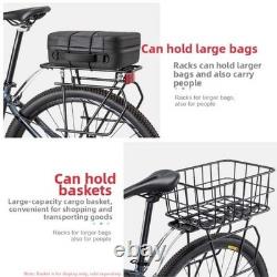 Bike Rear Pannier Rack Aluminium Bicycle Luggage Carrier Mountain Folding Bike