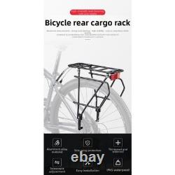 Bike Rear Pannier Rack Aluminium Bicycle Luggage Carrier Mountain Folding Bike