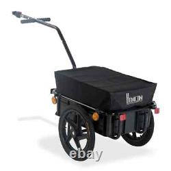 Bike Trailer Bicycle Cargo Carrier Garden Trolley Wheels Utility Luggage Cart