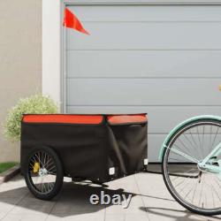 Bike Trailer Cargo Bicycle Storage Carrier Maximum Load Capacity 45 Kg f L8D7