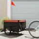 Bike Trailer Cargo Bicycle Storage Carrier Maximum Load Capacity 45 Kg f L8D7