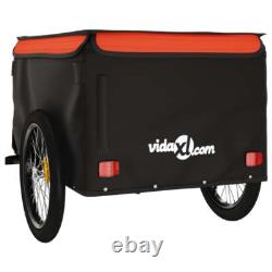 Bike Trailer Cargo Bicycle Storage Carrier Maximum Load Capacity 45 Kg f L8D7