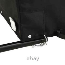 Bike Trailer Cargo Bicycle Storage Carrier Maximum Load Capacity 45 Kg f L8D7