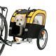 Bike Trailer Pushchair Small Dog Carrier Stroller Transport Kit Pet Bicycle Ride