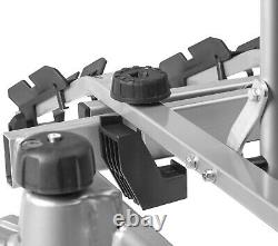 Black Bike Rack Cycle Carrier on Tow bar Titan 3 7pin (75kg capacity) PREMIUM