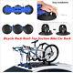 Blue Bicycle Rack Roof-Top Suction Car Rack Hitch Carrier For MTB Mountain Bike