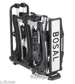 Bosal Compact Premium Folding 3 / Three Bike Cycle Carrier Towbar Mounted