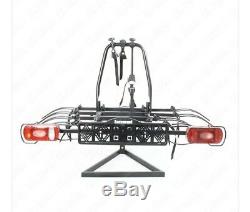 Bosel Saffier IV Towbar Mounted 4/Four Bike Cycle Carrier