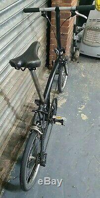 Brompton S1 Single Speed With Bag Carrier UK BUYERS ONLY