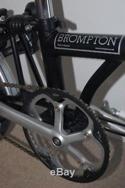 Brompton S6L Folding Bike with Ortlieb / Brompton O-Bag & Carrier Block MINT