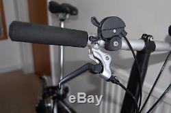 Brompton S6L Folding Bike with Ortlieb / Brompton O-Bag & Carrier Block MINT