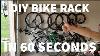 Building A Compact Bike Rack For 6 Bikes In 60 Seconds
