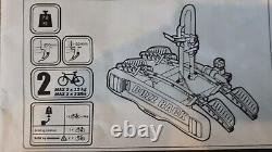 Buzzrack Busybee 2 bike carrier/rack, tow bar mounted, lockable inc instructions
