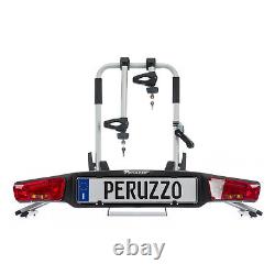 CLEARANCE Peruzzo Zephyr Towbar Cycle E-Bike CarrierTilting 2 Bike Car Towbar