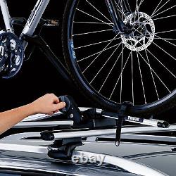 CLEARANCE Thule ProRide 591 Twin-Pack Silver Roof Mount Cycle Carrier Bike Rack