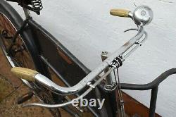 C. 1940s RALEIGH LOW GRAVITY VINTAGE BUTCHERS/ CARRIER BICYCLE