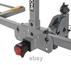 Capstone 2-Bike Hitch Mount Carrier 2 Receiver Anti-Wobble Steel Rack