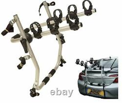 Car 3 Bike Carrier Rear Tailgate Boot Cycle Rack fits Ford KA 1996-2017