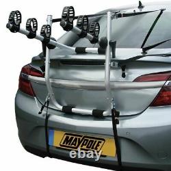 Car 3 Bike Carrier Rear Tailgate Boot Cycle Rack fits Volkswagen VW Touran