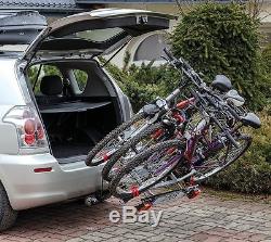 Car & 4x4 Tow Ball 3 Bike Bicycle Travel Rack Cycle Carrier