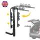 Car Bike Rack, Hitch Mount Bike Rack for 4-Bike, Steel Bicycle Carrier Foldable