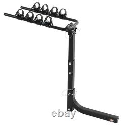 Car Bike Rack, Hitch Mount Bike Rack for 4-Bike, Steel Bicycle Carrier Foldable