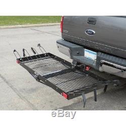 Car Cargo Carrier with Bike Rack Rear Mount Bicycle Transport Carrier Storage New