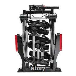 Car Electric Rear Bike Rack 3 Bicycle E Bike Carrier Tow Bar Foldable Lockable