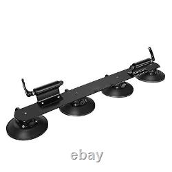 Car Roof Cycle Stand (Suction Cup) Black Heavy Duty