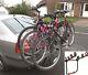 Car Secure Rear Boot Mounted Bicycle Transport Traveling Carrier Rack 3 Bikes