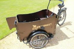 Cargo Bike/Bakfiets New 4 seats, Family, Pet Carrier, load 100kg can deliver-messag