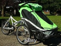 Cargo bike, Zigo Leader convertible 3 in one child carrier trike, stroller &bike