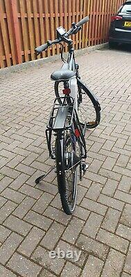 Carrera Crossfire Hybrid E-Bike Mudguards, Rear Carrier, Lights