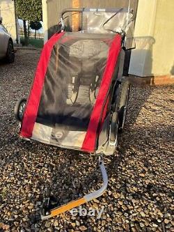 Chariot/Thule Cougar 2 Trailer/Child Carrier + Bike Kit, Running Kit, Travel Bag