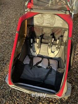 Chariot/Thule Cougar 2 Trailer/Child Carrier + Bike Kit, Running Kit, Travel Bag