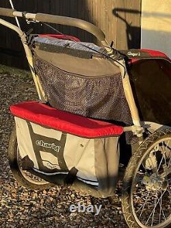 Chariot/Thule Cougar 2 Trailer/Child Carrier + Bike Kit, Running Kit, Travel Bag