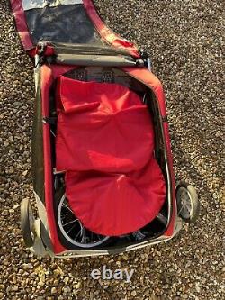 Chariot/Thule Cougar 2 Trailer/Child Carrier + Bike Kit, Running Kit, Travel Bag