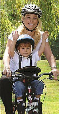 Child Bike Seat Front Mount Bicycle Safety Baby Carrier Toddler Back Padding New
