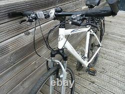 Claud Butler Explorer 400 Hybrid Bike With Panniers & Carrier Rack 20 Frame